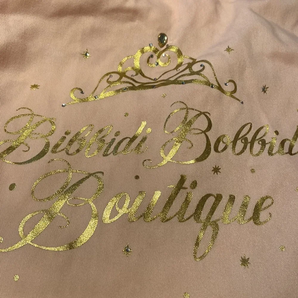WALT DISNEY WORLD BIBBIDI BOBBIDI BOUTIQUE CINCH SACK PRINCESS